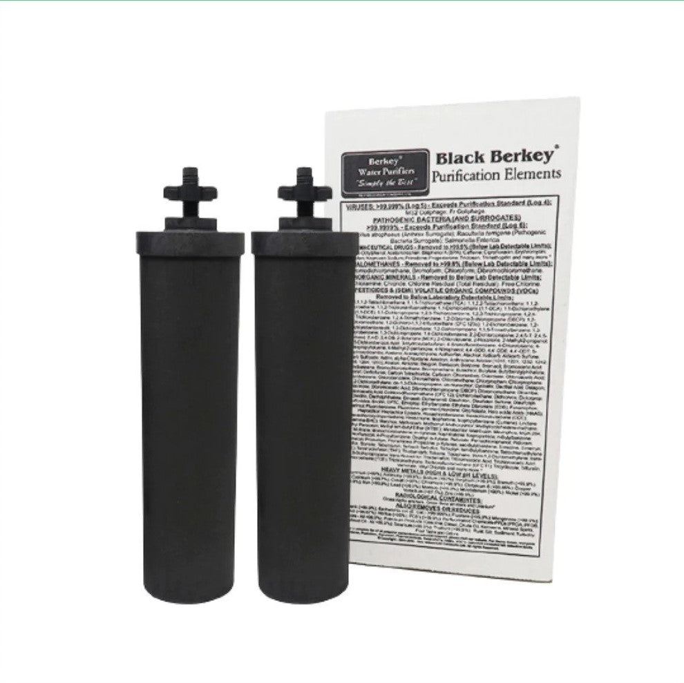 Berkey water filter black elements