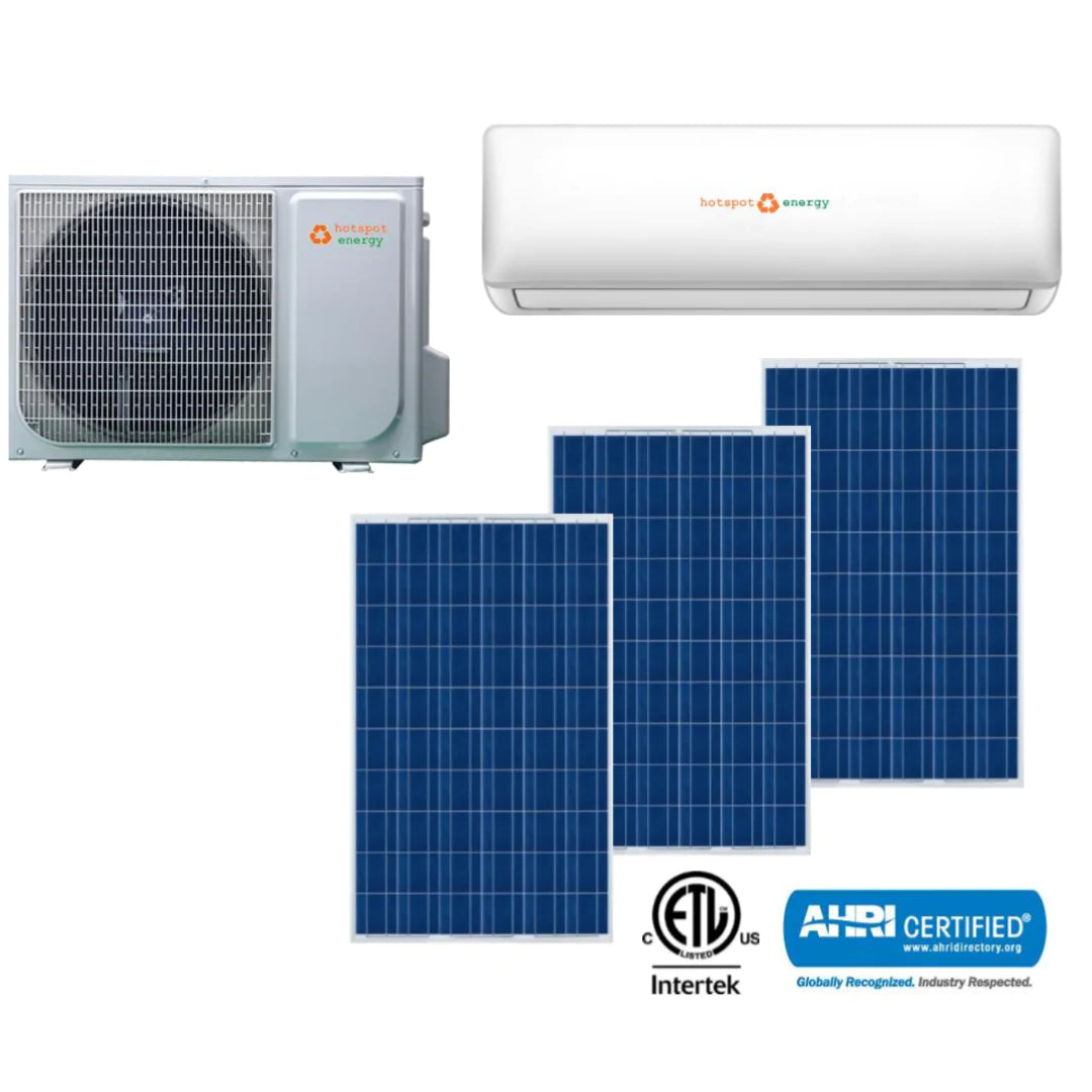 HotSpot Energy solar air conditioner with solar panels