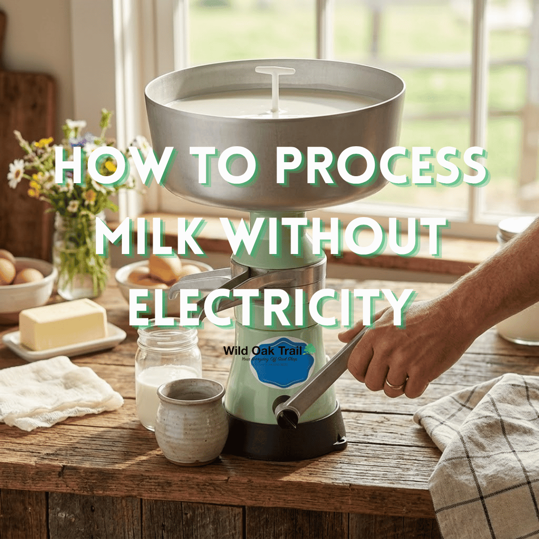 Off-Grid Dairy: How to Process Milk Without Electricity (And When You Need It)
