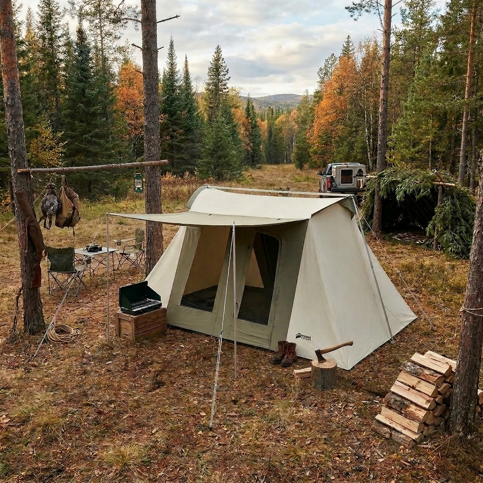 Kodiak Canvas Hunting Tent