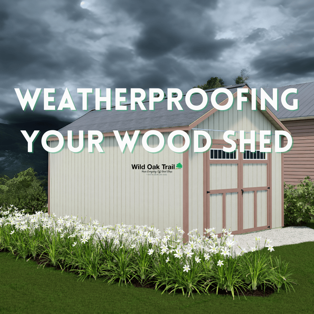 Weatherproofing Wood Shed