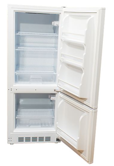 picture of SunStar Solar 10CU Refrigerator opened