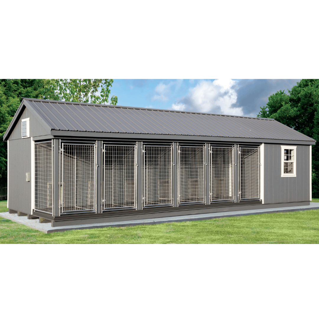 Picture of 12 x 32 Commercial Dog Kennel