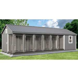 Picture of 12 x 32 Commercial Dog Kennel