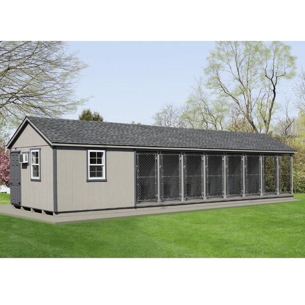12 x 42 Commercial Dog Kennel Wild Oak Trail - Main Image