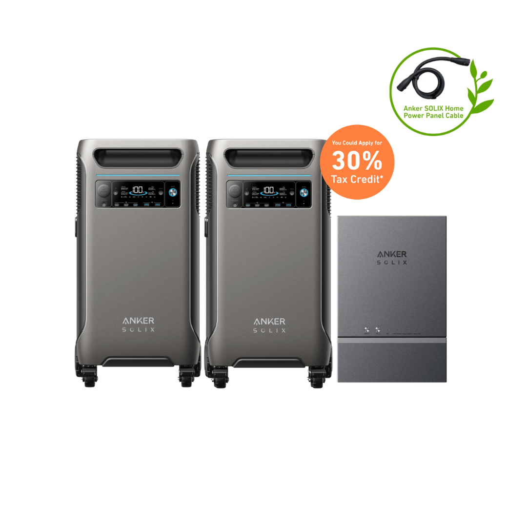 Picture of 2x Anker Solix F3800 + Smart Home Power Kit