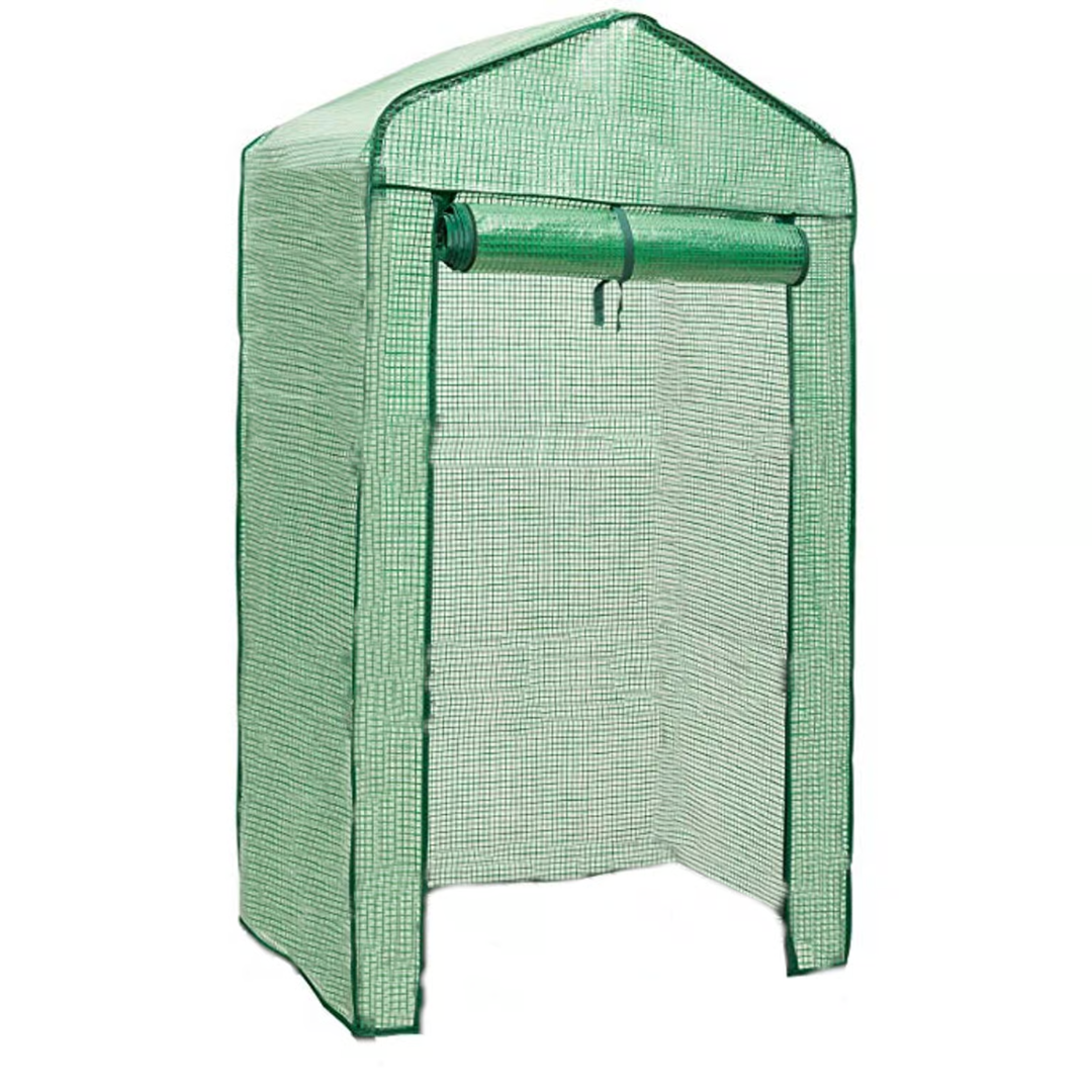3 Tier Portable Rolling Greenhouse Opaque Top