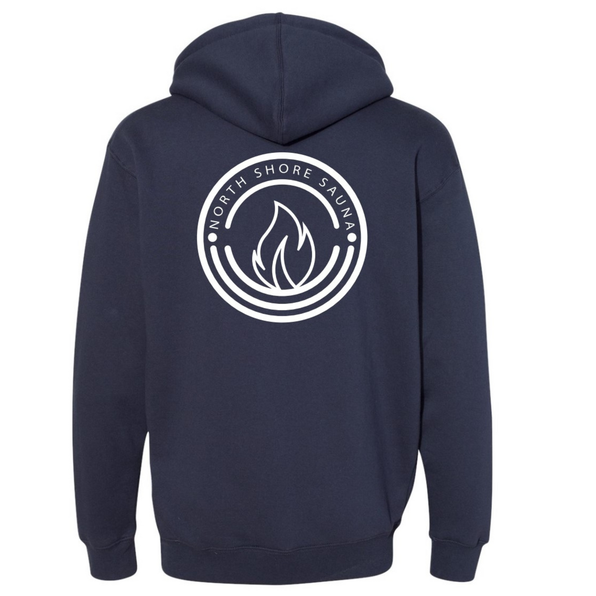 Slate Blue Sauna Helps Hoodie