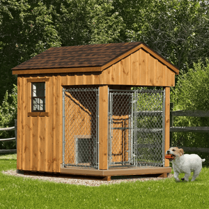 Picture of 6 x 8 Traditional Outdoor Dog Kennel by The Dog Kennel Collection