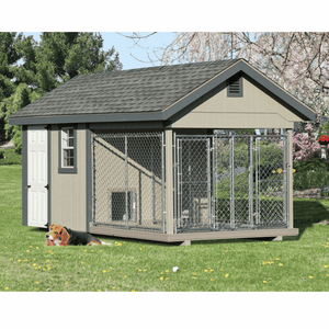 8 x 16 2-Box Outdoor Dog Kennel