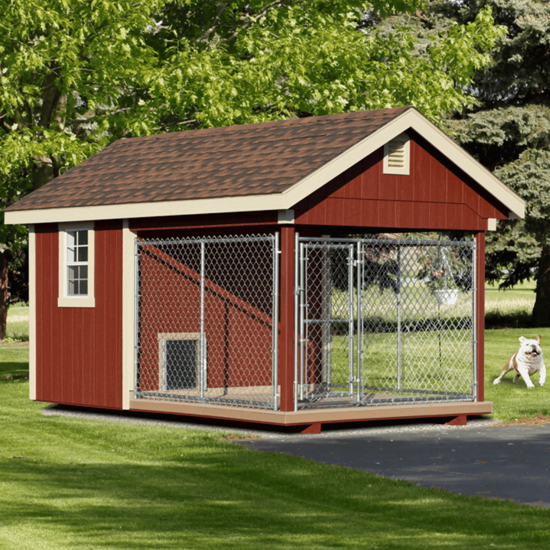 Picture of 8 x 12 Elite Outdoor Dog Kennel