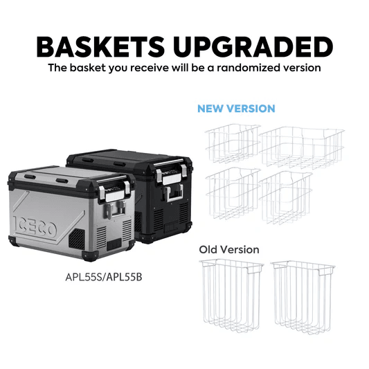 picture of ICECO APL55 basket upgrades