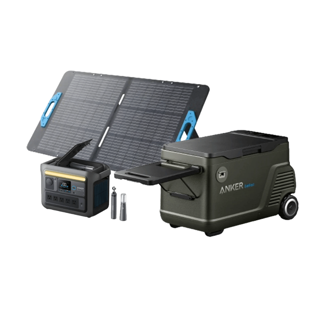 Picture of Anker EverFrost 40 + Anker SOLIX C800X + Anker SOLIX PS200 Solar Panel (200W)