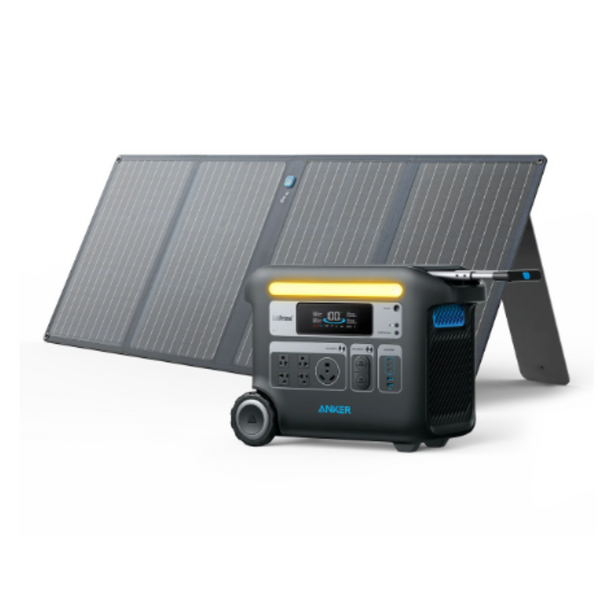 Anker PowerHouse 767 - 2048Wh with 100W Solar Panel - Wild