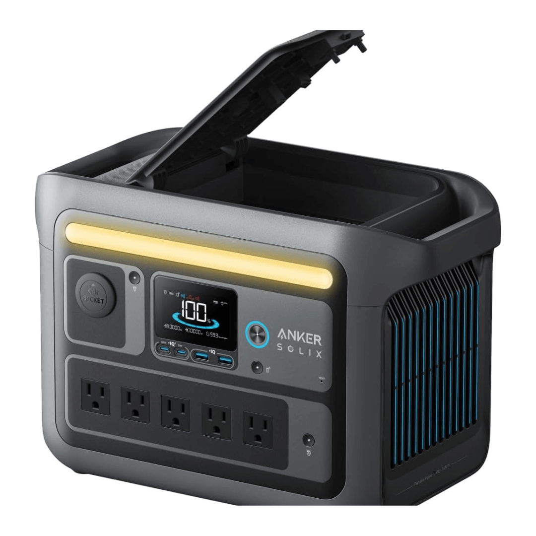 Anker SOLIX C800X Portable Power Station, 768Wh | 1200W - Wild Oak Anker SOLIX C800X Portable Power Station, 768Wh | 1200W - Wild Oak