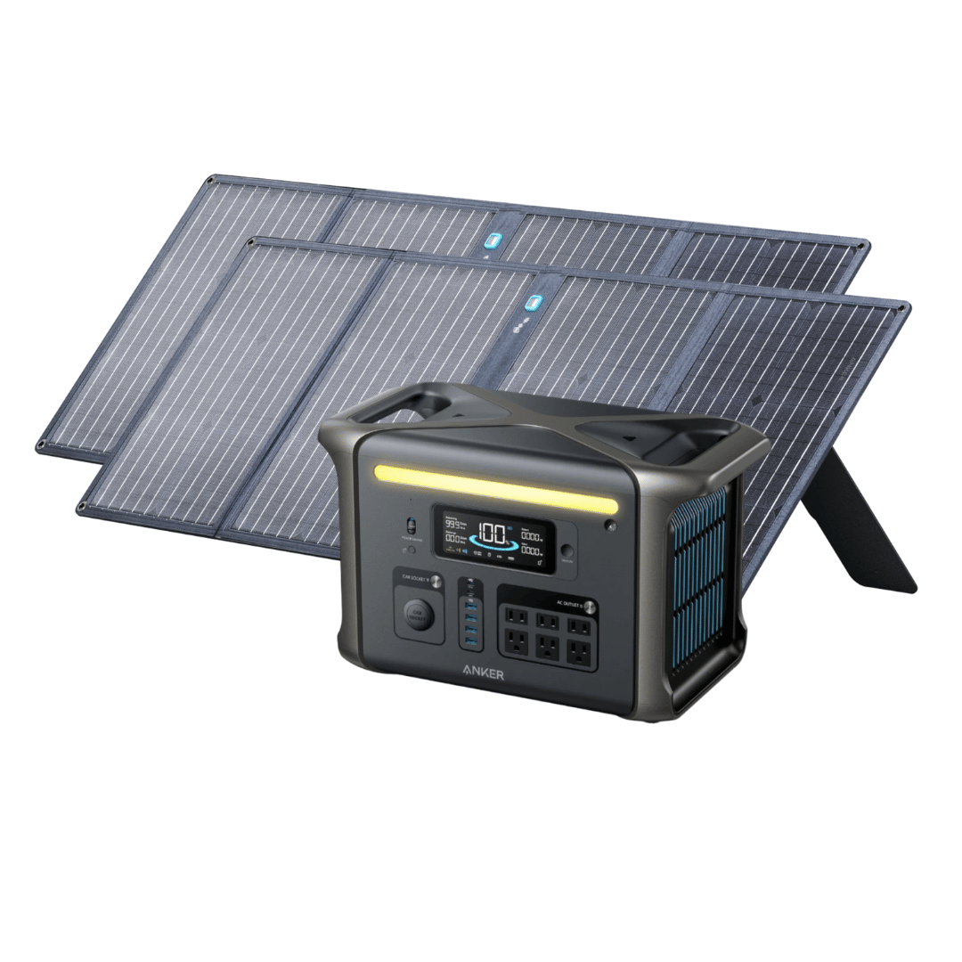 Picture of Anker SOLIX F1500 Solar Generator + 2x 100W Solar Panel