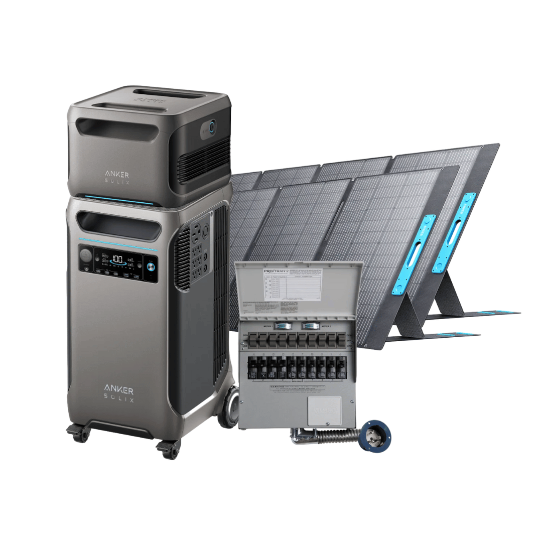 Picture of Anker Solix F3800 + Expansion Battery + 2x 400W Solar Panels