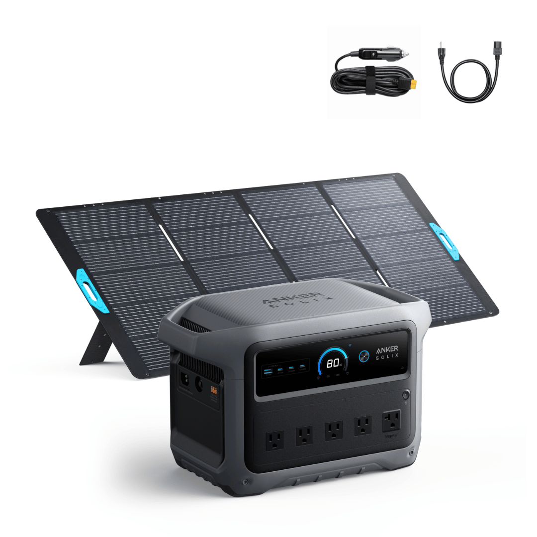 Anker SOLIX C1000 Gen 2 Solar Generator + 400W Solar Panel