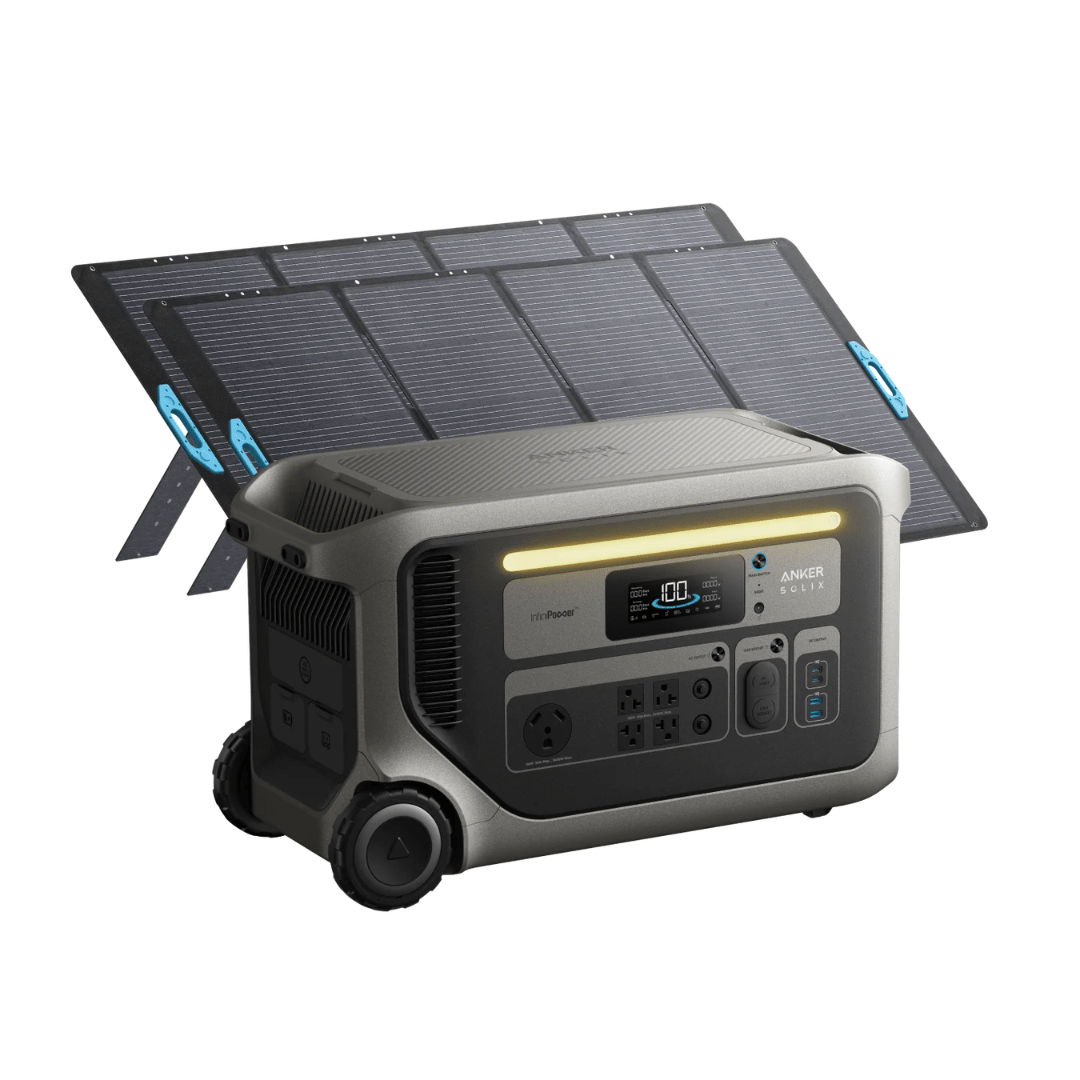Anker SOLIX F3000 + 2× 400W Solar Panel