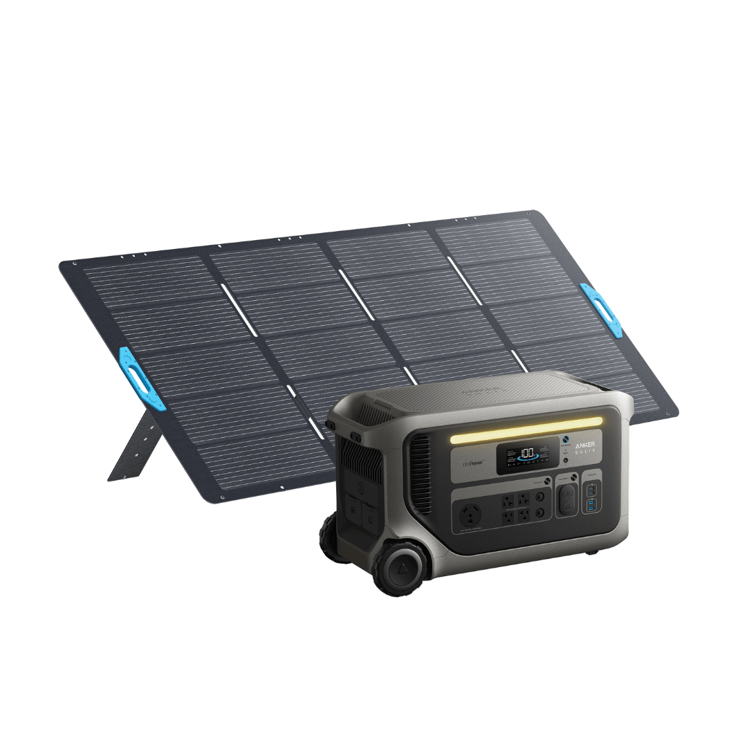 Anker SOLIX F3000 + 400W Portable Solar Panel