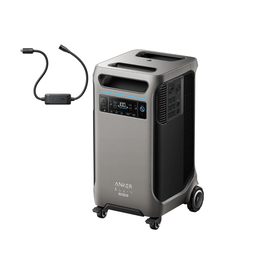 Anker SOLIX F3800 Plus + Generator Input Adapter