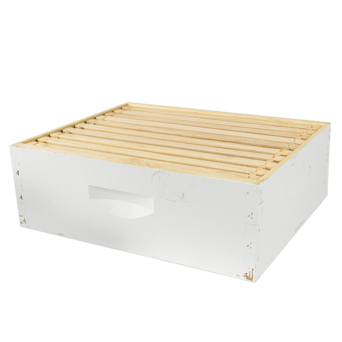 Assembled 6 5/8&quot; Super Kit with Assembled Frames and Waxed Plastic Foundation