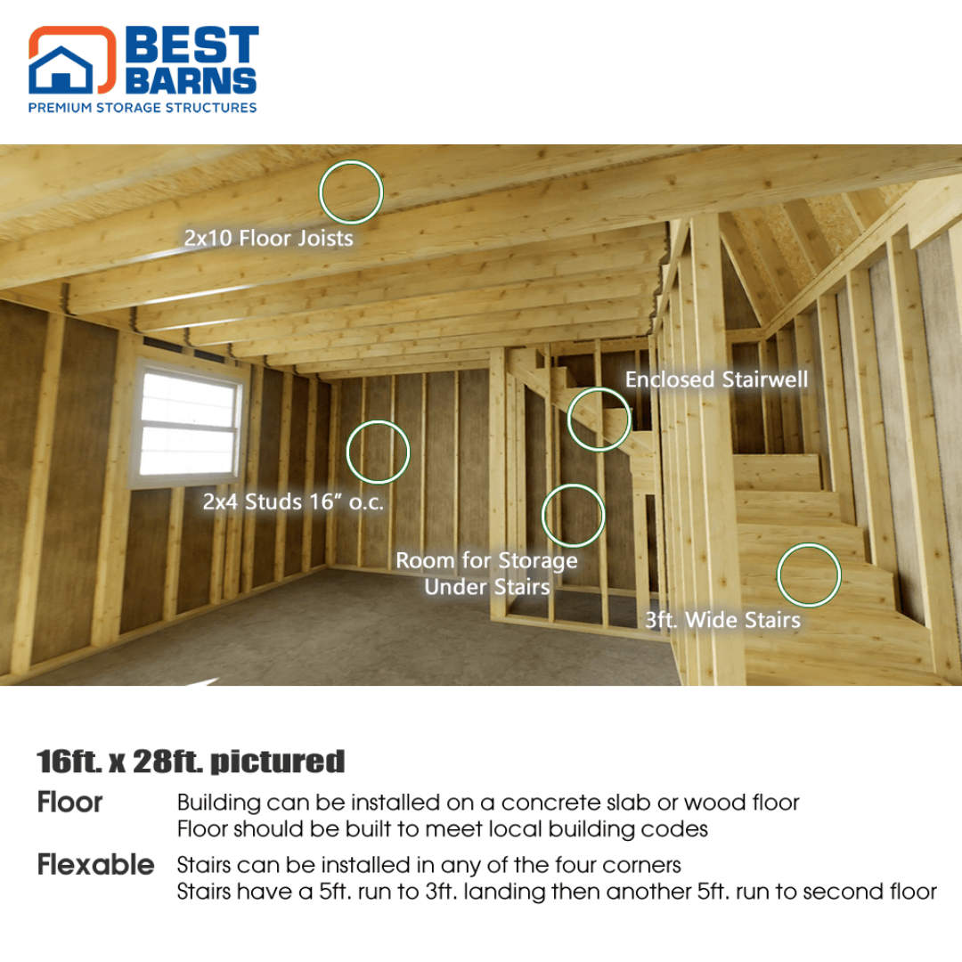 Best Barns Crafted Colossal MD Interior 1