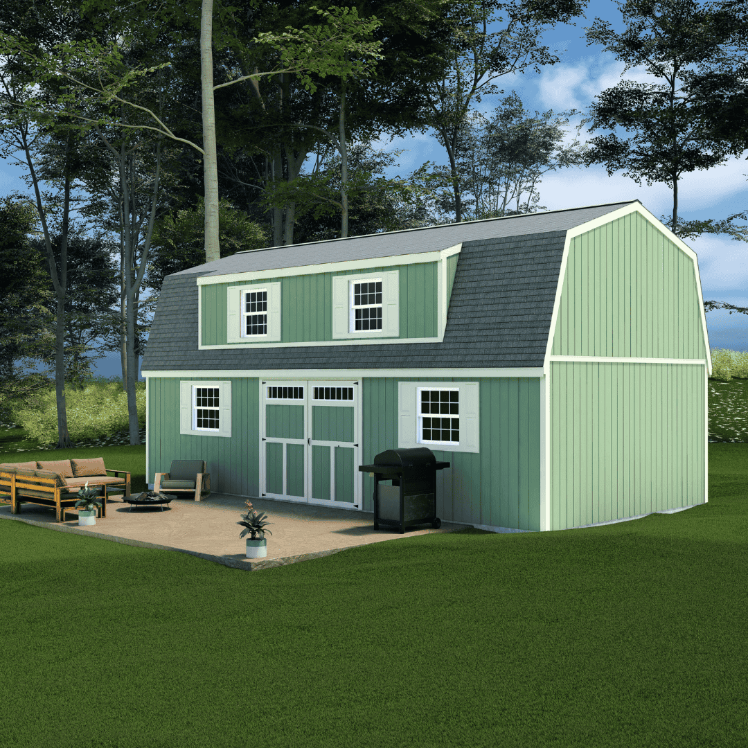 Best Barns Crafted Colossal Transom Doors with Dormer Kit