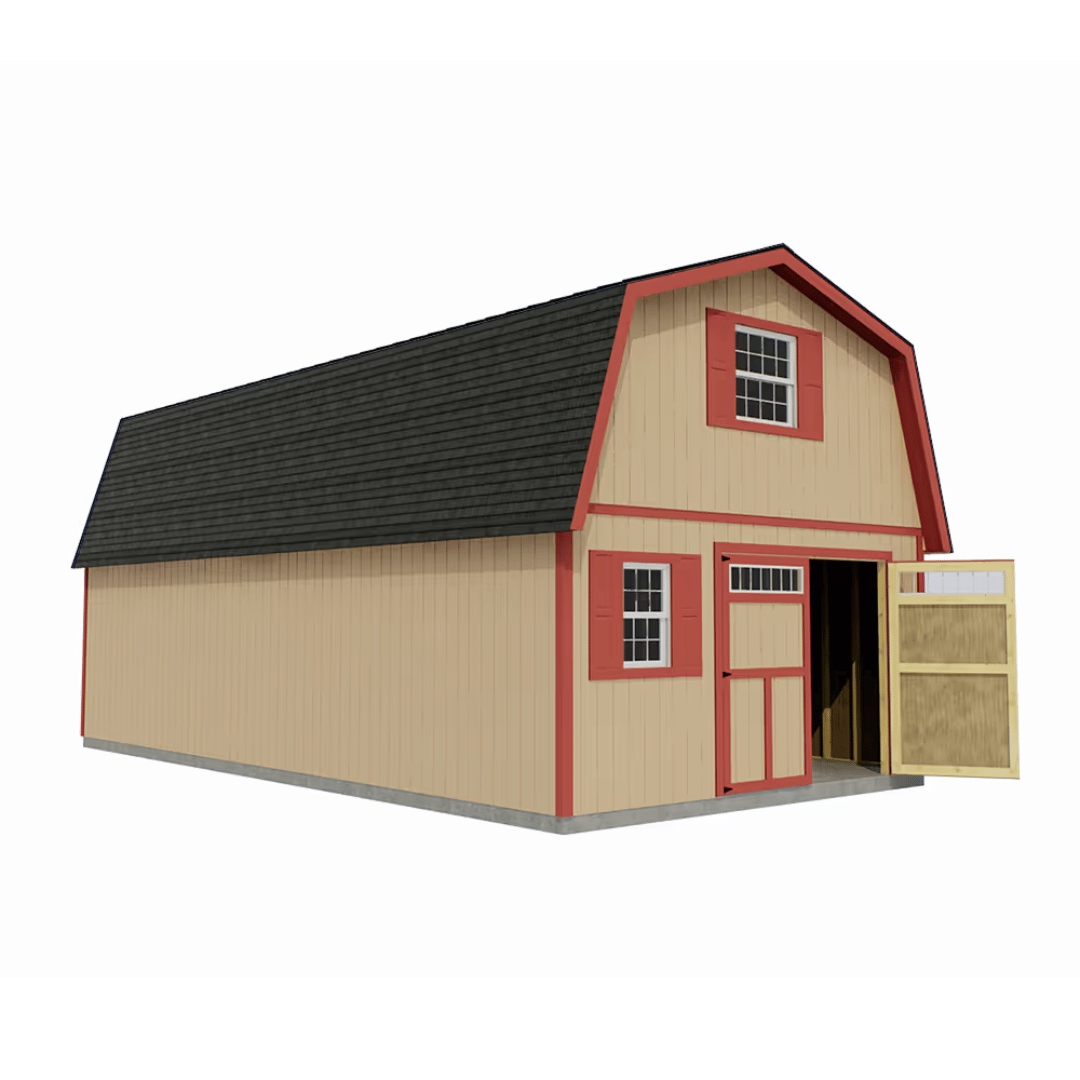 Best Barns Handcrafted Homestead Series Storage Barns XL with Transom Doors