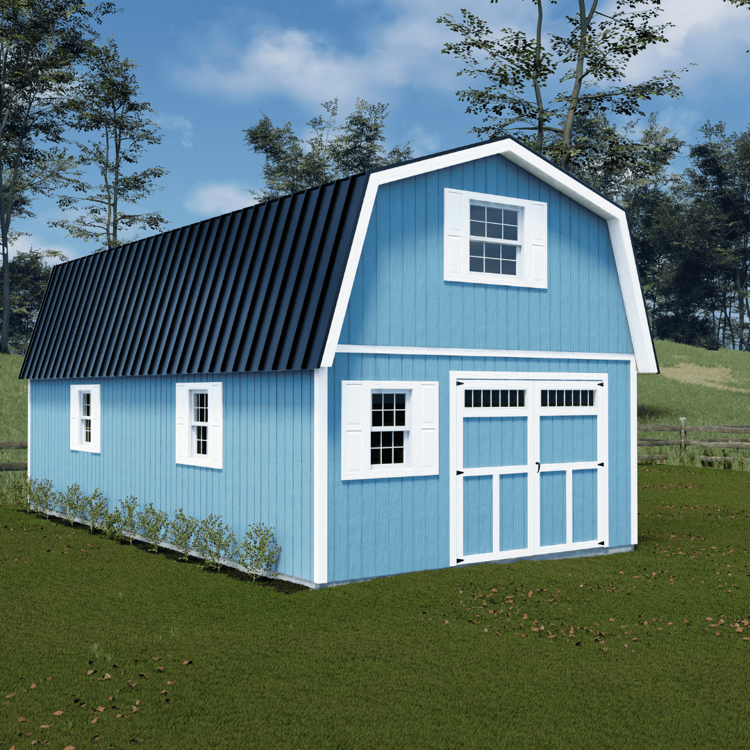 Best Barns Handcrafted Homestead XL with Transom Doors