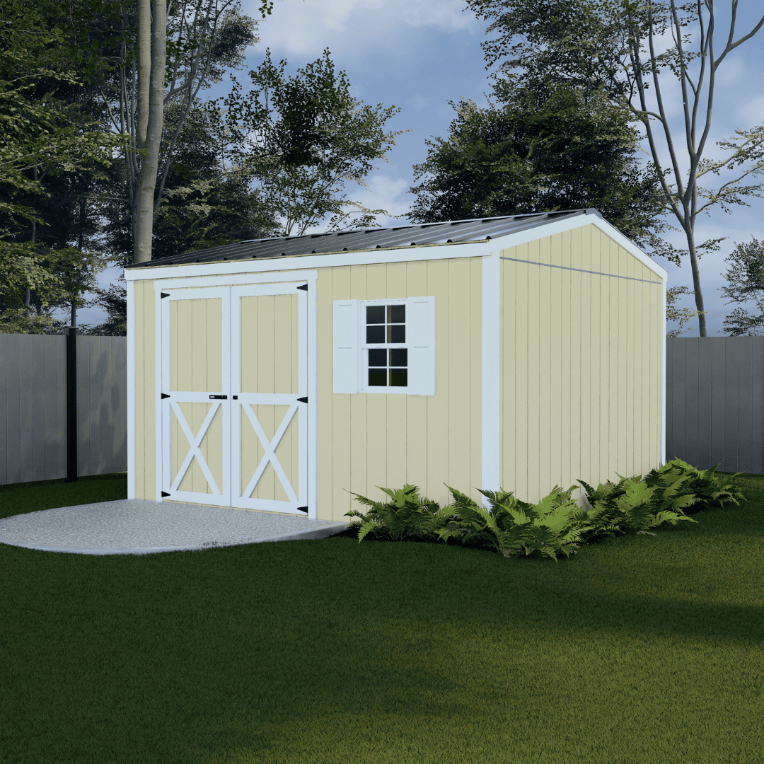 Best Barns Handmade Haven 10x12 left exterior