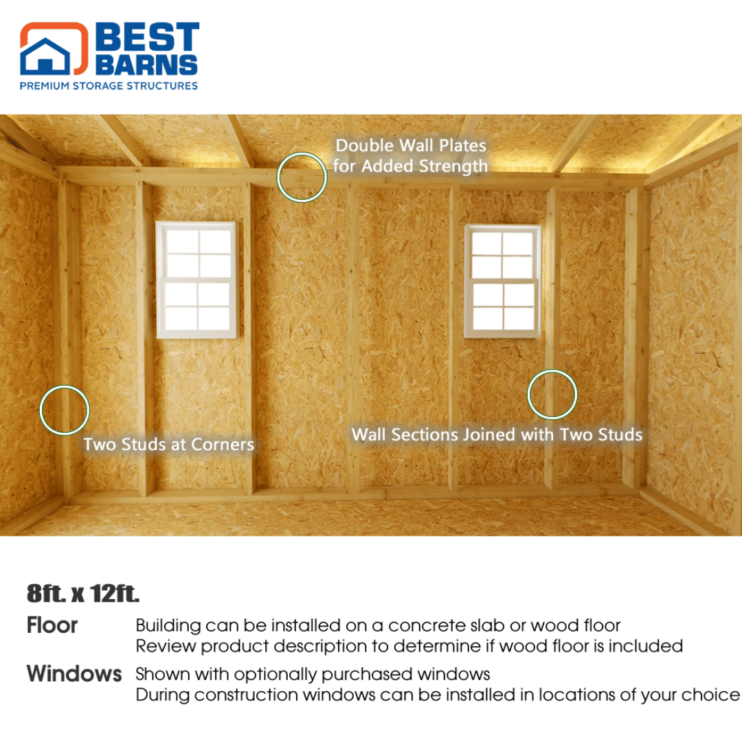 Best Barns Handmade Haven Mini Shed Interior