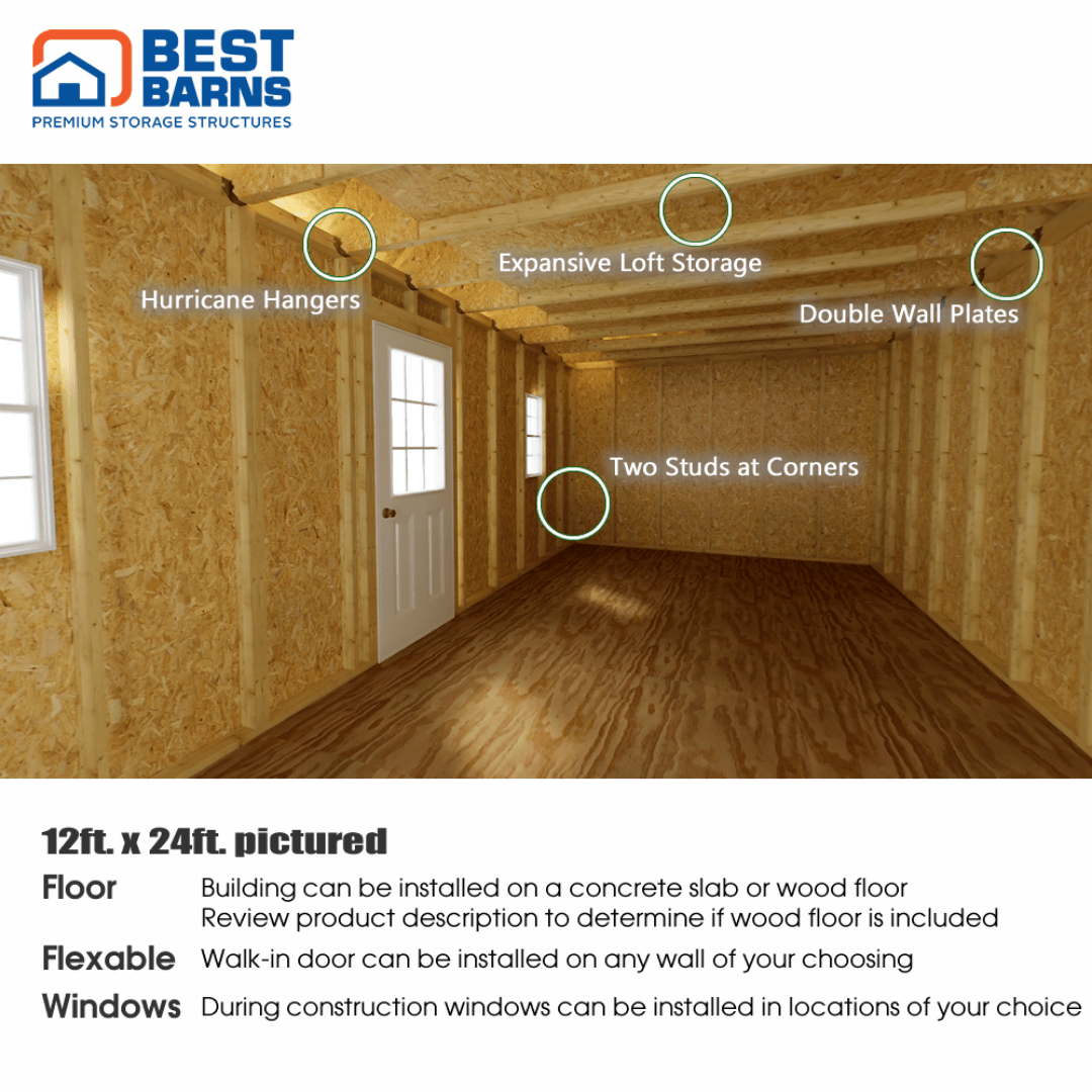 Best Barns Planners Paradise SD Elite Interior 1