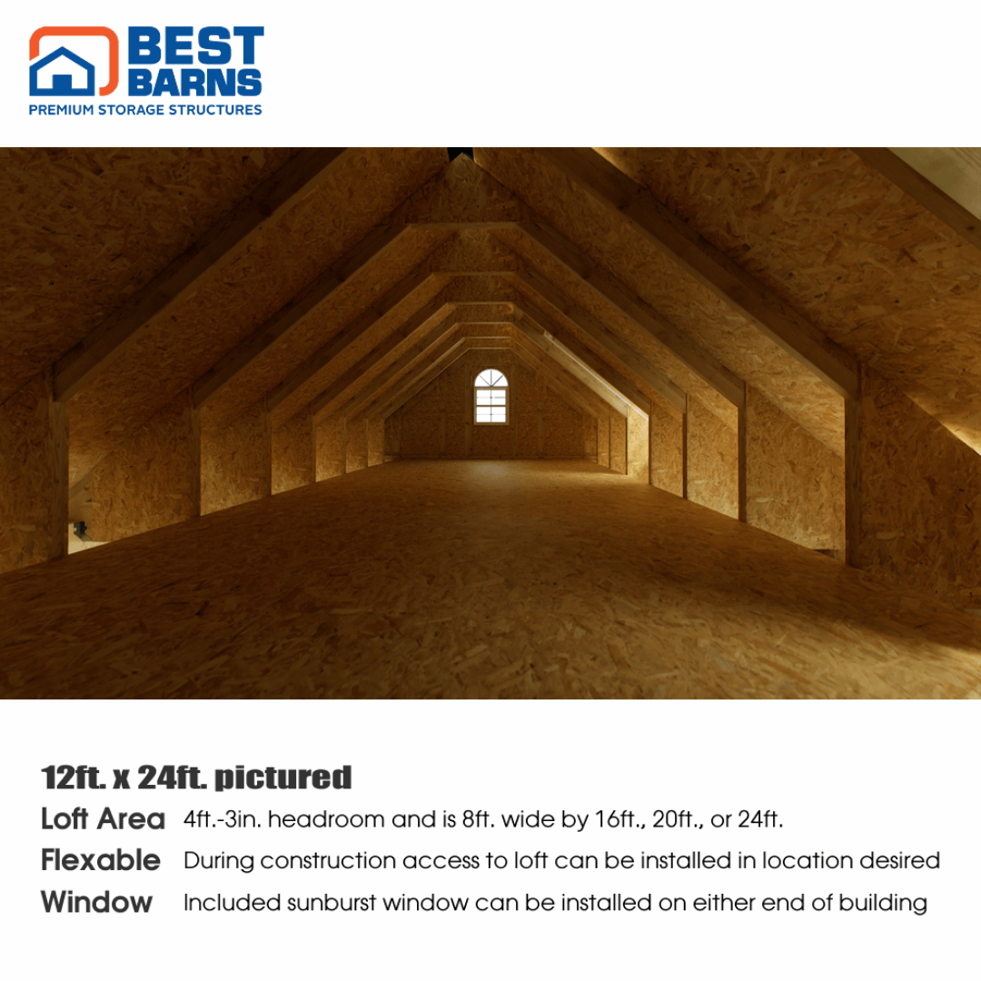 Best Barns Planners Paradise SD Elite Loft