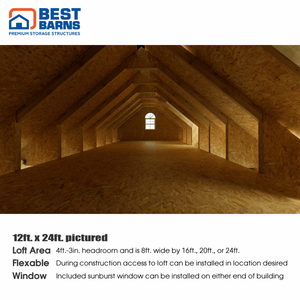 Best Barns Planners Paradise SD Elite Loft