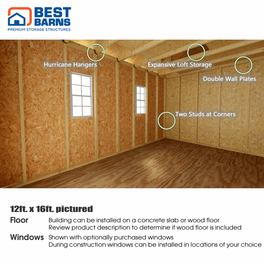 Best Barns Planners Paradise SD Interior 1