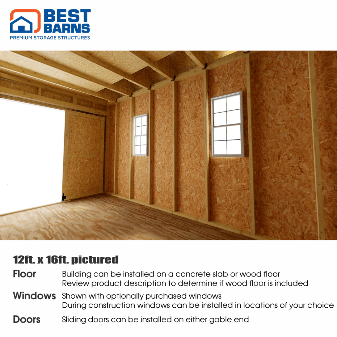 Best Barns Planners Paradise SD Interior 2