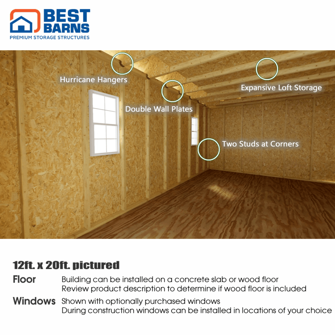 Best Barns Planners Paradise TD Interior