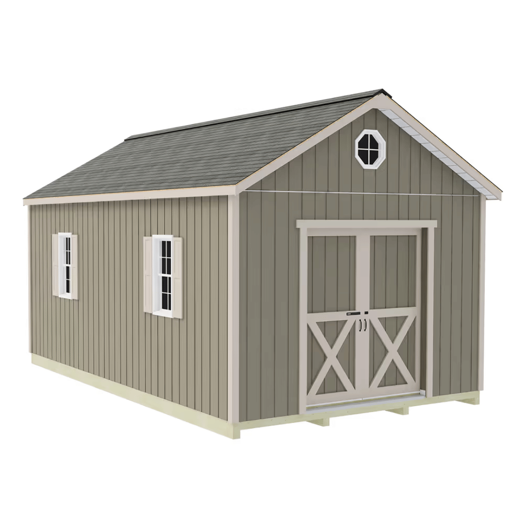 Best Barns Shedquarters Series Storage Sheds Sliding Door Model