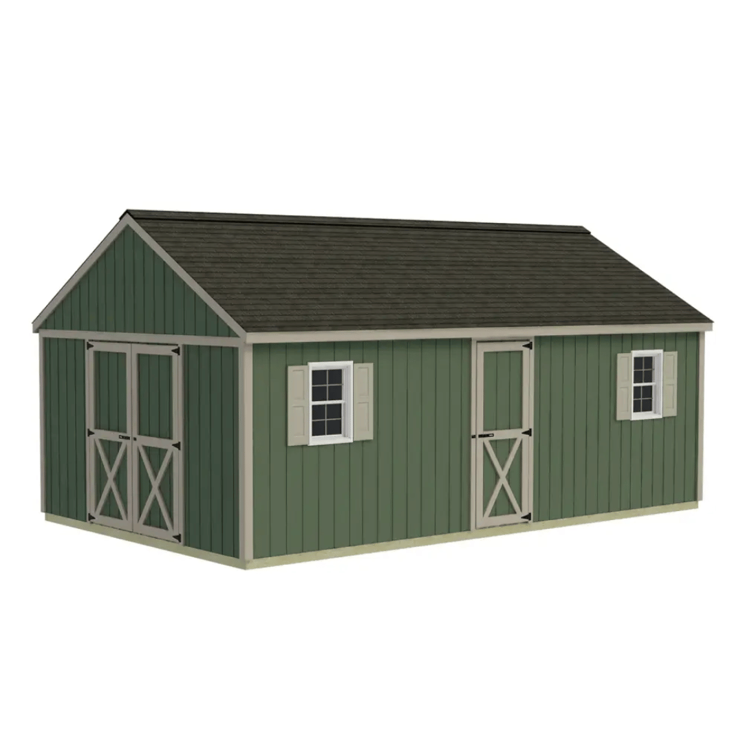 Best Barns Shedquarters Series Storage Sheds Walk-In Door Model Dimensions