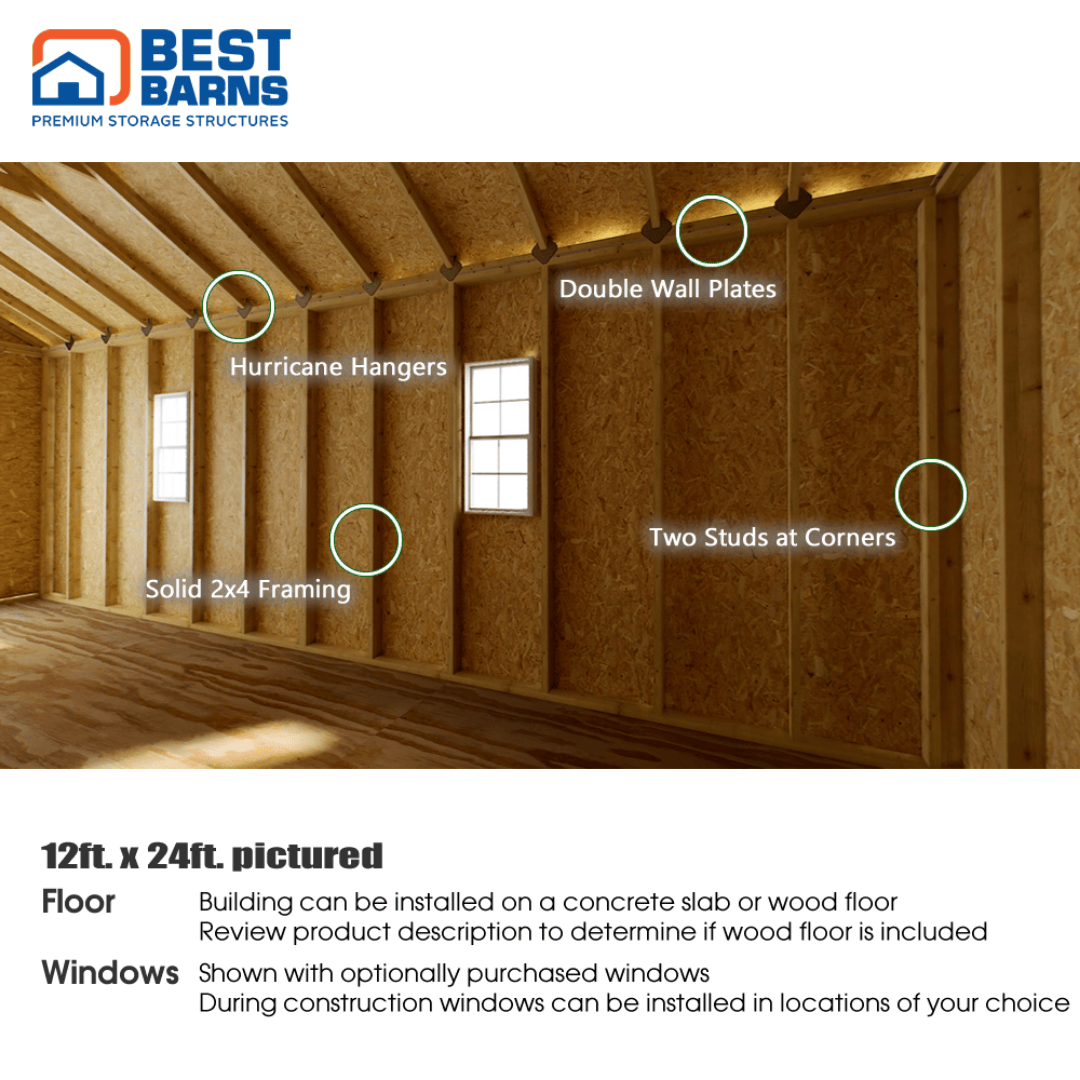 Best Barns Tailored Titan Standard Interior 1