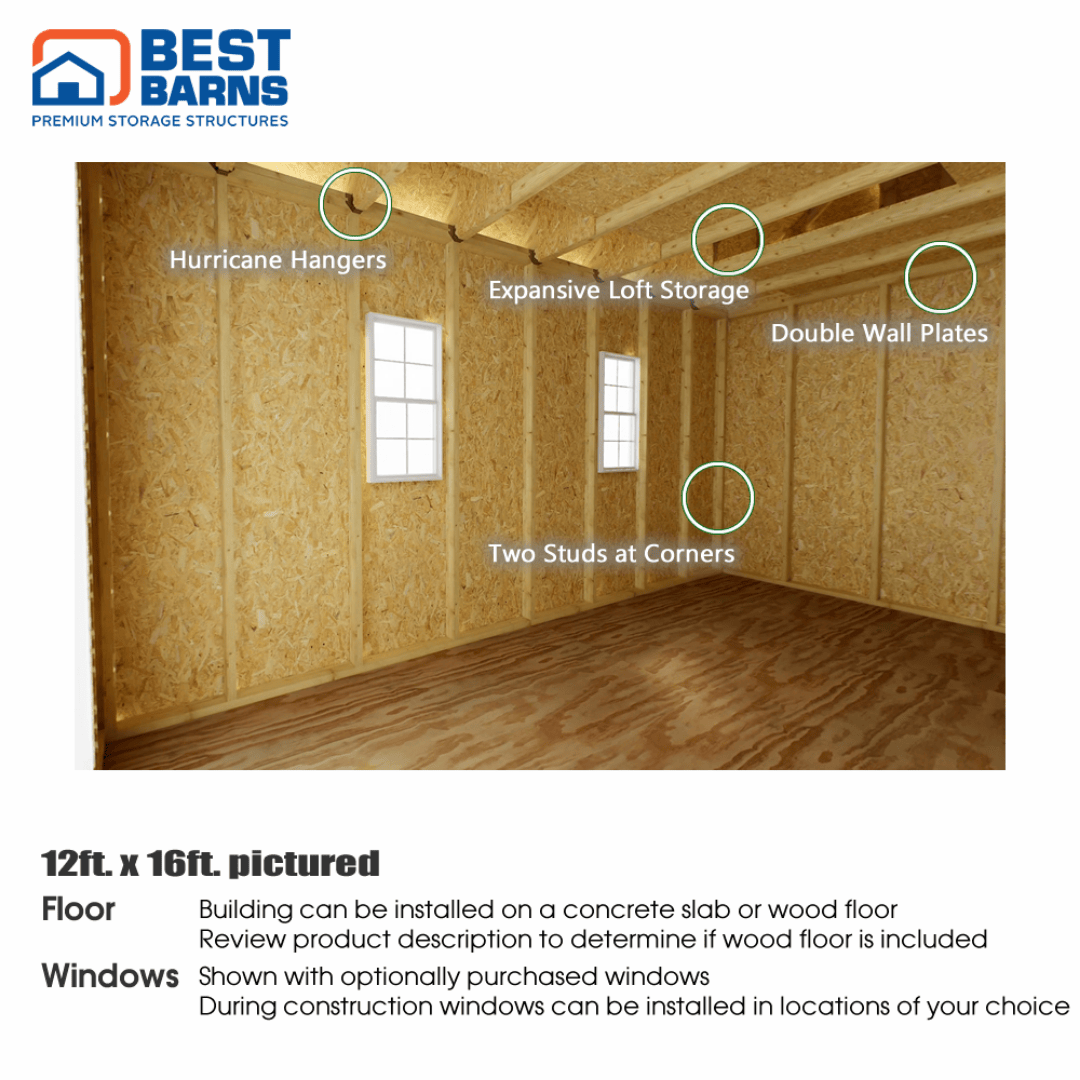 Best Barns Tailored Titan Tall Interior 1