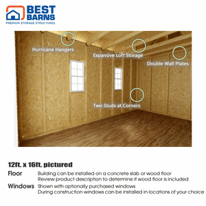Best Barns Tailored Titan Tall Interior 1