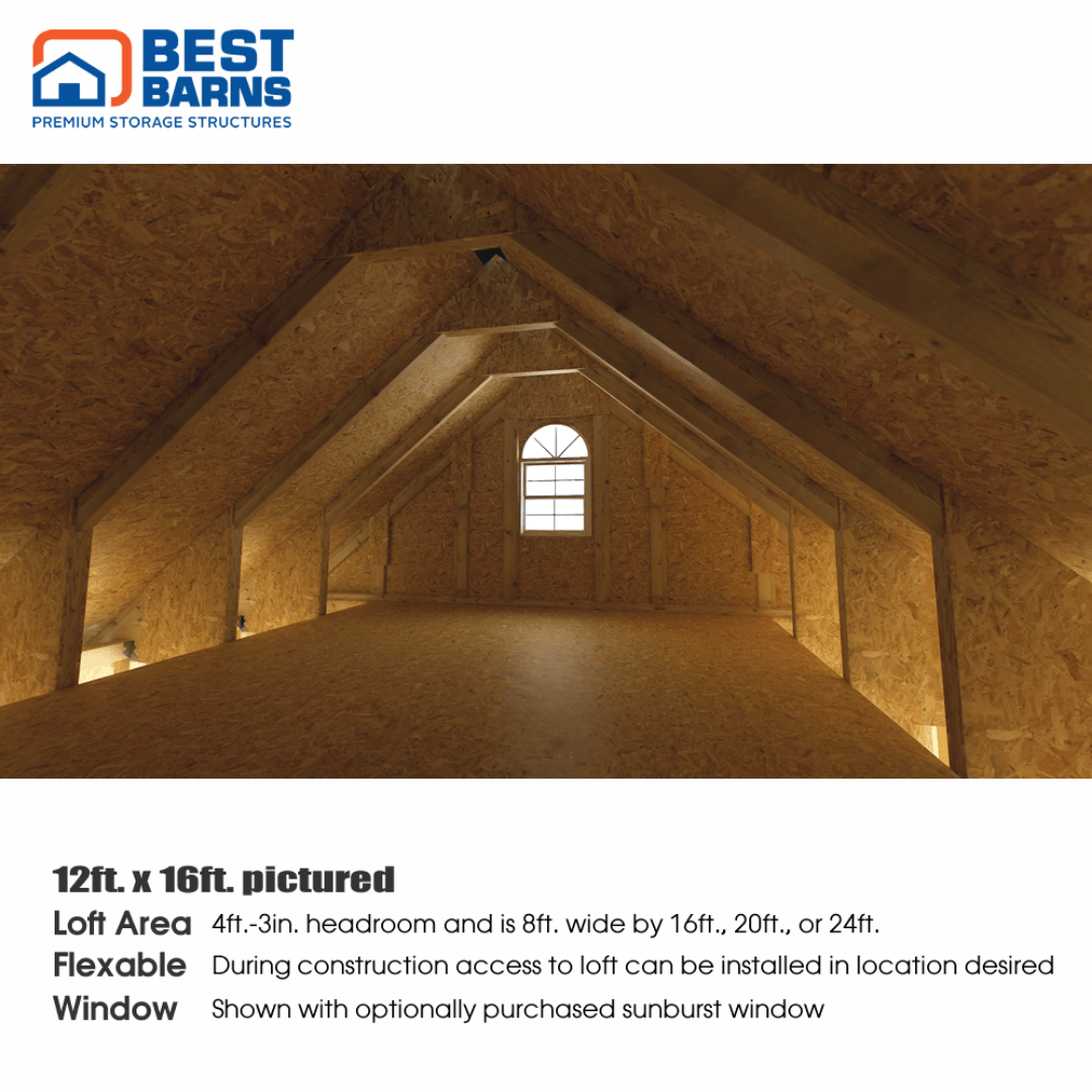 Best Barns Tailored Titan Tall Interior Loft