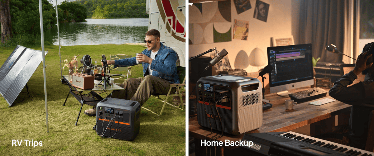 Bluetti AC200P L for rv and home backup