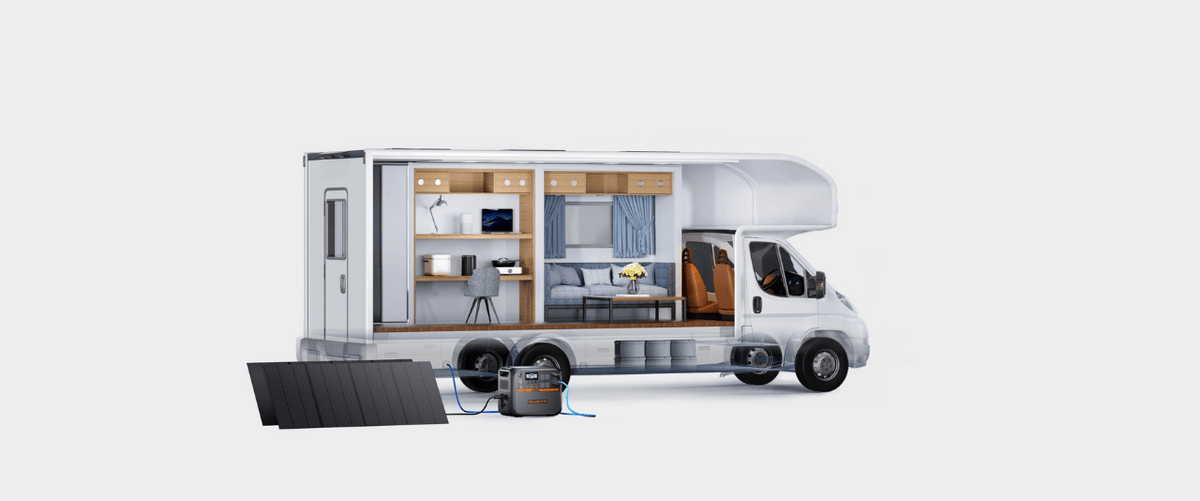 Bluetti AC200P L powering RV