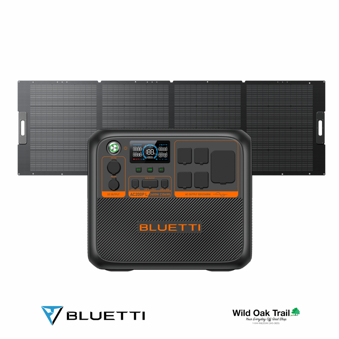 Bluetti AC200P L with 350W Solar Panel