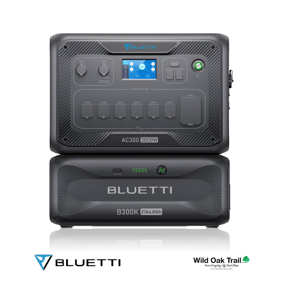Bluetti AC300 with B300K Battery