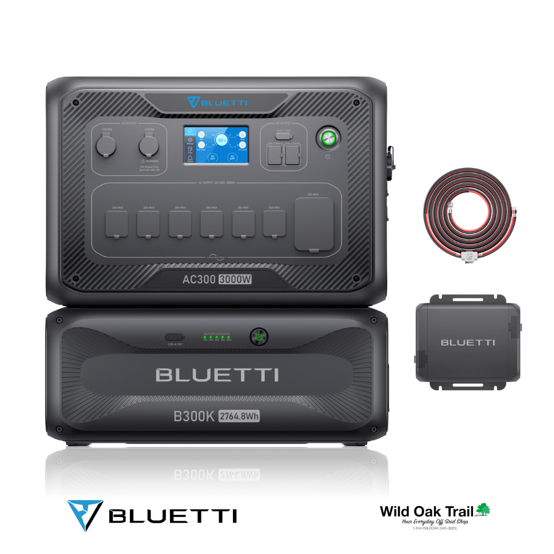 Bluetti AC300 with B300K Battery with charger 1