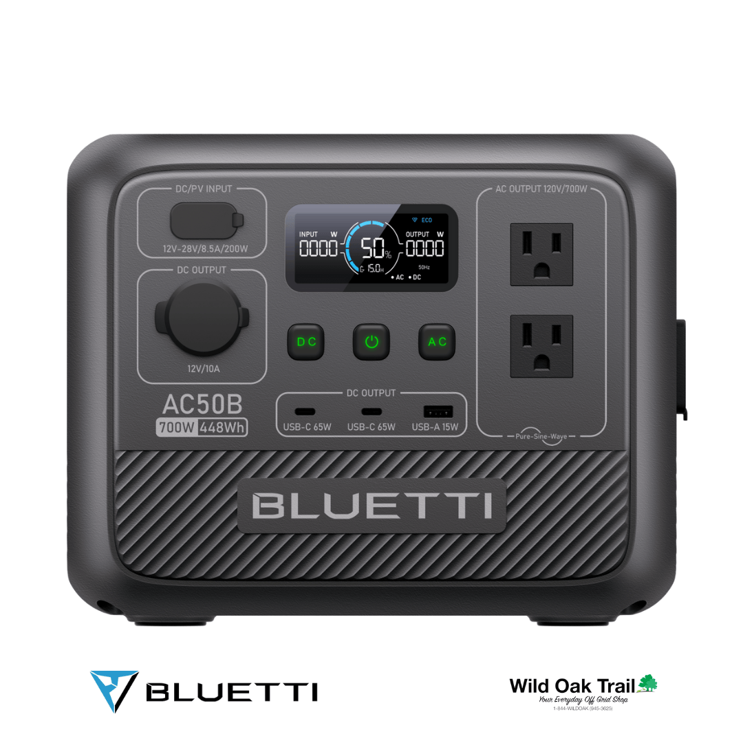 BLUETTI AC50B ポータブル電源 Bluetti AC50B & Bluetti AC50P - Wild Oak Trail